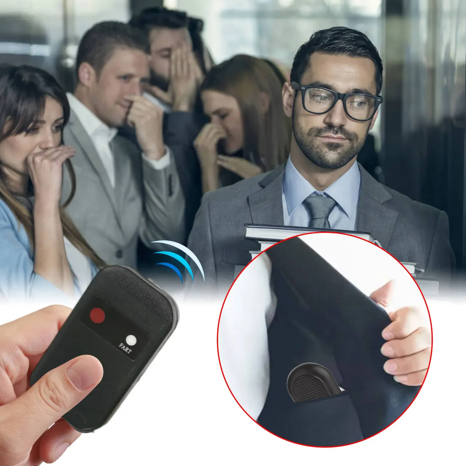 electronic remote control annoyatron for pranks